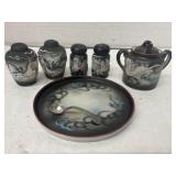 Japanese Moriage Dragonware, which includes salt