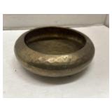 Hammered Brass Bowl