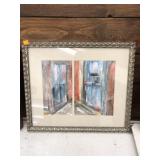 Framed Picture Approx 20x17