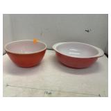 2 Pyrex Bowls