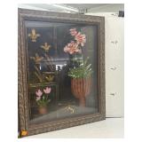 3D Flower Painting Art