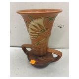 Roseville USA Vase - cracked has been repaired