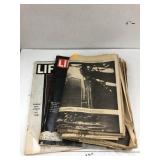 Life Magazines & Newspapers from Kennedy & Nixon
