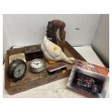 Vintage Flat Misc w/ Hartley Davidson Collector