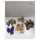 Lot of 1983 McDonalds Plastic Ornaments