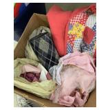 Quilt Topper, misc Fabric Pieces