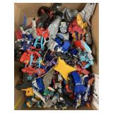 Box of mostly transformer toys