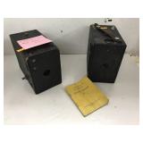 2 Kodak Vntg Cameras