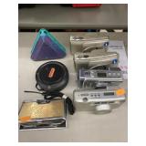 Speakers, binoculars, & film cameras