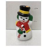 Ceramic snowman