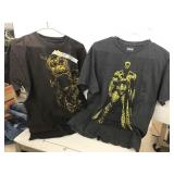 2 T Shirts sz L, Vans & Batman