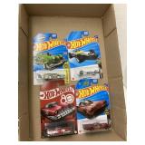 Flat of Hot Wheels