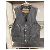 Leather vest