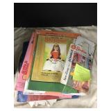 Vntg Barbie pattern, Paper doll Lot, Disney
