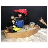 Wooden Man on Wooden Boat, Music NOT working