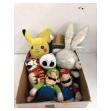 Stuffed Plush - Pokï¿½mon, Mario, Tony the Tiger,
