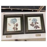 Set of Hope & Faith pictures Approx 17 x 17in