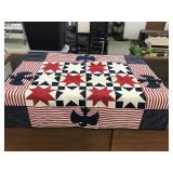 Red White Blue Quilt, 9-11