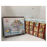 Advent Candles and Cake Pop Cupcake Stand