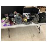 Large Halloween lot, Masks, Decorations, Costumes