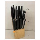 Assorted Knives in block