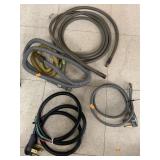 Plugs, air hose, misc