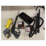 Sprayer, Filters, Piping, misc