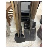4 Shovels & 4 Scrapers Lot