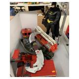 Batman Figures, Emergency Vehicles, Misc Toys