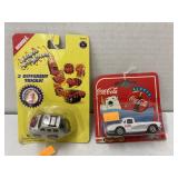 Buddy L & Majorette Coca Cola cars