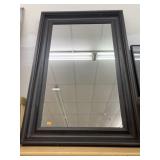 Framed mirror 2 x 3 ft