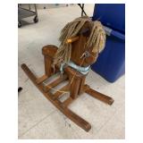 Wooden Rocking Horse