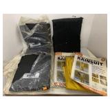 4cnt Rain Suits, 3 Larges and 1 XXL