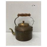 Copper tea kettle