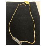 Jewelry - 24 inch yellow Rope Chain