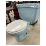 blue Toilet - Good Working Condition