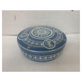 Vintage Wedgewood Style Tin Container