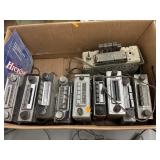 Box of Vintage Car Radios
