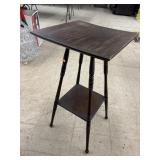 Antique Oak Table / Stand