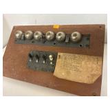 Vintage Central Office Telephone Switch