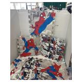 Spider-Man foam interlocking floor mat pieces