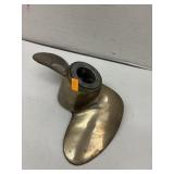 2 Blade Brass Boat Propeller - Quick Silver 25518