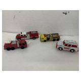 Toy Fire Trucks / Emergency Vehicles