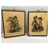 2 Wooden 1971 Wall Plaques