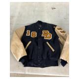 Jacket w/ Leather Sleeves  size M