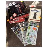 Star Wars Lot - Puzzles, Adhesives, Star Wars