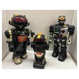 3 Vintage Robots