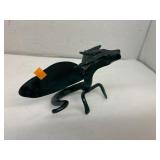 Whimsical metal Dragon sculpture