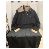 Ladies long dress coat sz M , Chadwicks