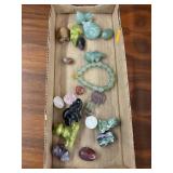Animal Figures.,Polished Stones, Misc